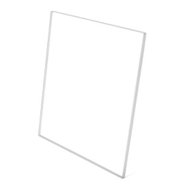 GOYAPRINT Plaque Acrylique Transparente 10mm – Feuille de PMMA Rigide Incolore en Plastique pour Intérieur et Extérieur, Idéale 