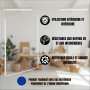 GOYAPRINT Plaque Acrylique Transparente 10mm – Feuille de PMMA Rigide Incolore en Plastique pour Intérieur et Extérieur, Idéale 