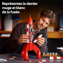 LEGO Ideas La Fusée de Tintin - Maquette de Navette Spatiale pour Adulte - Décoration de Bureau DIY avec 5 Minifigurines & Figur