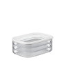 Mepal - Modula boîte à charcuterie 3 étages – Blanc – boîte de rangement frigo pour charcuterie - trois boîtes de conservation s
