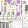 Brow Lift Kit Sourcil, 2-en-1 Kit Rehaussement de Cils et – Trousse Professionnelle pour des Cils Recourbés et des Sourcils plus