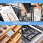Tapis Patisserie pour Étaler la Pate,70 x 50cm Tapis de Cuisson Silicone Antidérapant avec 3 Grattoirs,Mesurable Silicone Patiss