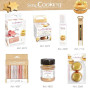 ScrapCooking - Paillettes Alimentaires Dorées 5 g - Pour Pâtisseries & Cocktails - Décoration Alimentaire Comestible – Poudre Or