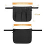 LoDrid Tablier de nettoyage professionnel, tabliers de nettoyage résistants à l'eau avec 9 poches et ceinture à boucle réglable