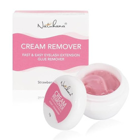 Natuhana Remover Cils Extension Crème,Rapide Depose Colle Pour Individuels Cils Faible Irritation Dissolvant Lash Glue 10g