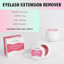Natuhana Remover Cils Extension Crème,Rapide Depose Colle Pour Individuels Cils Faible Irritation Dissolvant Lash Glue 10g