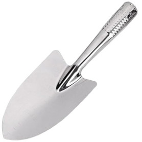 Truelle de Jardin en Acier Inoxydable - Pelle de Jardin - Petite Pelle de Jardinage - Outils à Main - Pelles pour désherber, Tra