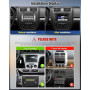 CAMECHO 2+64G Android 15 Carplay Autoradio pour VW Golf 5 6 Skoda Passat Polo Tiguan Seat Skoda, sans Fil Carplay & Android Auto