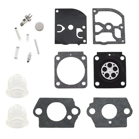 MCHNIC Kit de réparation de joint de membrane de carburateur pour Stihl FS 38 45 55 46 FS38 FS45 FS55 FS46 HS45 BG45 BG85 MM55 B