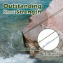Dorisea Extreme Braid Fil de pêche tressé 100 % polyéthylène 300 m Test 2,7 à 250 kg Résistant à l'abrasion Zéro étirement Petit