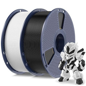 SUNLU 1KG*2 Macaron PLA Meta Filament, 2KG PLA Filament pour imprimante 3D, Plus Résistant Filament 3D, 1KG par Bobine, Total de