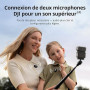 DJI Osmo Nano Bundle Standard (64 Go) - Petite caméra vlog 4K/60 IPS avec capteur 1/1,3″, vidéo FOV Large 143°, 200 Min d'enregi