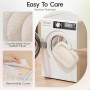 EDAGNY Elegant Hamac pour Chat Pliable - Hamac Chat Fenetre avec réversible et Lavable lit pour, lit de fenêtre Supporte jusqu'à