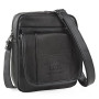 Lois - Sacoche Homme Bandouliere. Pochette Homme en cuir véritable élégante et compacte pour usage quotidien affaires loisirs st