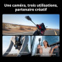 Bundle Standard DJI Osmo 360, caméra 360 avec imagerie 360° de 1 Pouce, vidéo 360° en 8K Native, Photo 360° en 120 MP, étanche,