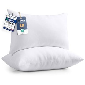 Utopia Bedding Coussins de Garnissage 30 x 50 cm (Lot de 2), Coussin à Recouvrir, Oreillers Intérieur, Rembourrage Coussins (Bla