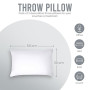 Utopia Bedding Coussins de Garnissage 30 x 50 cm (Lot de 2), Coussin à Recouvrir, Oreillers Intérieur, Rembourrage Coussins (Bla