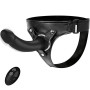 Gode Ceintures Vibromasseur Sextoy - Wordone Gode Ceinture Harnais Portable avec Ventouse&10 Vibrations, Télécommande Stimulatio