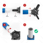 BOOPARTS - Ébavureur Multicouche Ø16-20-26 mm | Calibreur pour Tubes Multicouches, PER et PEX | Outil de Calibrage et Ébavurage