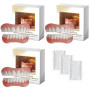 3 Paires Dentier Silicone Souple Prothese Dentaire Silicone Dentier Provisoire Pour Manger Naturelles Réalistes Elles Peuvent Ma