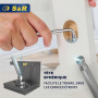 S&R Cle allen - Jeu de Clés Allen Longues Btr Six Pans mâle 13 pcs. 1,27 à 10 mm Clés Hexagonale pour Vélos Motos, Voitures, Meu