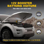 VTOMAN Jump 600X Station électrique Portable avec 110W Panneau Solaire - 600W/299Wh Générateur Solaire LiFePO4 Batterie électriq