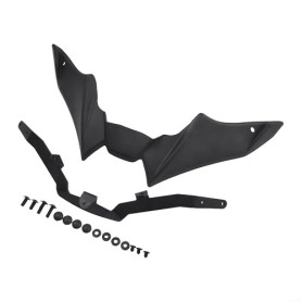 Hosrivae Aileron fixe de moto pour MT-09 et MT-09 (2021-2023), aspect fibre de carbone ABS, déflecteur aérodynamique à montage a