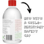 Huile minérale de qualité alimentaire Materialix - convient pour le bois, le bambou, la pierre, l'ardoise, les cosmétiques, les