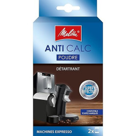 Mélitta Détartrant en Poudre, Pour Machines à Café Automatiques, à Capsules et à Dosettes