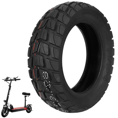 VOLOHAS Pneu tout-terrain 80/65-6 pour Kugoo M4, Kugoo M4 Pro, Zero10X, Dualtron scooter électrique 10x3, pneu tout-terrain de r