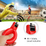 FUKPO 2 Pièces Sifflet à Main, Bleu Whistle Arbitre Enfant Entraîneur Rouge Sifflet, Sifflets à Pression d'urgence Sécurité Bruy