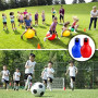 FUKPO 2 Pièces Sifflet à Main, Bleu Whistle Arbitre Enfant Entraîneur Rouge Sifflet, Sifflets à Pression d'urgence Sécurité Bruy