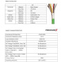 Premium X EIB KNX - câbl J-Y(ST) Yh 2 x 2 x 0,8 - Câble bus Eca - 50 m - Installation - Télécommunication, données