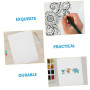 PLAFOPE 100 Feuilles de Papier Aquarelle pour Dessin Denfants Épaisseur 16 k pour Lexpression Artistique