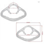 CYSJ Poignées de Passager YYSGX pour Kawasaki Z650 Z750 Z800 Z900 Z1000 Z 900 - Sporty - Aluminium allié - Vert, Noir, Rouge, Do