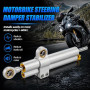 IUVWISN Stabilisateur d'amortisseur de direction de moto Stabilisateurs réglables universels de moto pour ADV R6 Z1000 Z900 R1 6