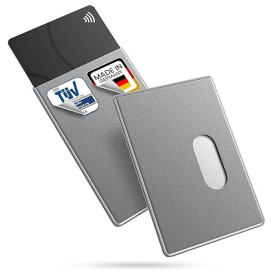 BE-HOLD 2 étuis de Protection RFID de la Marque, étuis de Protection pour Cartes bancaires, Parfaits pour Vous protéger du vol d