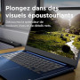 Lenovo IdeaPad Slim 3 Chromebook 14M868 - Ordinateur Portable 14'' FHD (MediaTek Kompanio 520, RAM 4Go, eMMC 64Go, Arm Mali-G52