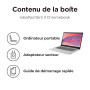 Lenovo IdeaPad Slim 3 Chromebook 14M868 - Ordinateur Portable 14'' FHD (MediaTek Kompanio 520, RAM 4Go, eMMC 64Go, Arm Mali-G52