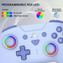 Subsonic - Manette sans Fil LED RGB pour Nintendo Switch 2 - Switch - Bleue