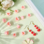 SUNNYCLUE 1 boîte de 12 emporte Pièces en Forme de Cœur pour Boucles d'oreilles 12 Styles pour la Saint Valentin en Argile Polym
