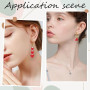 SUNNYCLUE 1 boîte de 12 emporte Pièces en Forme de Cœur pour Boucles d'oreilles 12 Styles pour la Saint Valentin en Argile Polym