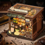 BenBen Puzzle 3D Café Magique, DIY Maquette Adulte Puzzle 3D Miniature Maison Miniature à Construire Décoration Livre Bibliothèq