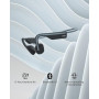 SHOKZ OpenMove Casque à Conduction osseuse, écouteurs Bluetooth 5.1 à Oreilles Libres, Son Clair, 6h Batterie, léger 29g, IP55,