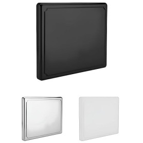 HOMELAY Couvre plaque de cuisson gaz, inducción y vitroceramica. 52,5 x 60,5 x 5,5 cm. Couleur: noir. Protege plaque de cuisson