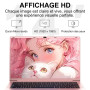 Ordinateur Portable 14 Pouces Celeron N5095 Win11 Pro 8Go RAM 256Go SSD Extension1To 5G WiFi 1920x1080 FHD PC Portable avec Sour