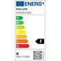 Philips pack de 6 ampoules LED E27, 60W, blanc chaud