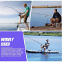 WIYETY Détecteurs de touche de pêche 4 pièces Détecteurs de touche électroniques, Détecteur de touche LED, Détecteur de touche é