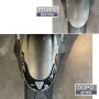 Resin Bike Autocollant Moto Compatibles avec Triumph Street Triple 765 RS 2023-2025. Protections Garde-Boue Contre Les Chocs et 