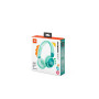 JBL Junior 320 BT, Casque Supra-auriculaire sans Fil pour Enfants, avec Microphone intégré, Bluetooth, Safe Sound, Coussinets Co